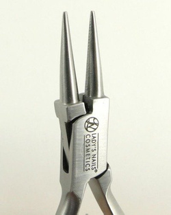 Zestaw - podologiczne cęgi do gięcia drutu, 2 szt - okrągłe - 0,5 mm i 1 mm