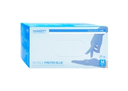 Rękawiczki nitrylowe Medasept nitrile prefer M, 100 szt