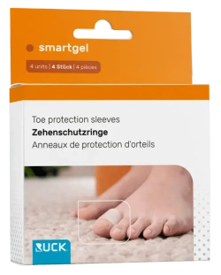 Obrączki na palce RUCK smartgel, średni M, Ø 18 mm, 4 szt.