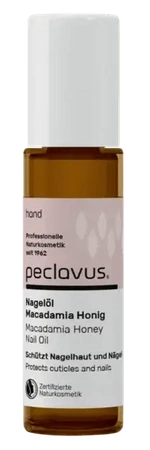 Oliwka ochronna do paznokci peclavus® hand, orzechy makadamia i miód, 10 ml