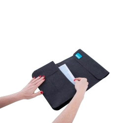 RUCK® mobilsystem tablet & document folio 11’’/A5, Dark Granite, TPU