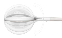 Lampa z lupą RUCK® PODOLOG CIRCLE S mobil, White Edition