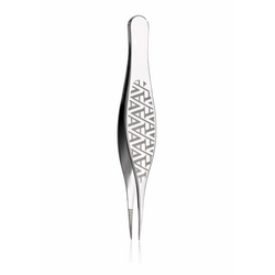 Pęseta podologiczna Aarkada PRO z monogramem 9 cm