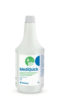 Medilab MediQuick gotowy do użycia preparat do szybkiej dezynfekcji powierzchni 1 L bez spryskiwacza