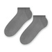Steven grey ankle socks 100% cotton Sanitized non binding seamless