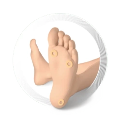 Krążek silikonowy RUCK® silicon, 90 szt Ø 2,5 cm