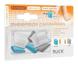 Separator palcowy RUCK® smartgel plug+switch, średni, 2 komplety