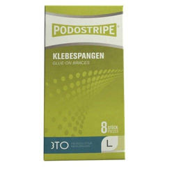 PODOSTRIPE® brace, size L, 8 pcs.