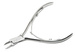 Precision corner nipper to ingrown foot nails, 13 cm
