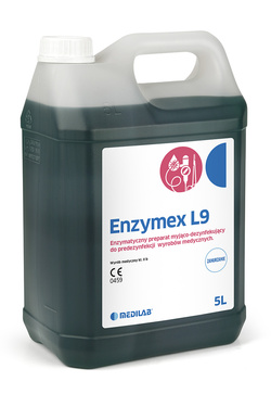 Medilab Enzymex L9 - koncentrat do mycia i dezynfekcji narzędzi w myjce i wanience, 5L