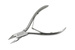 Precision corner nipper to cut the foot nails, 11,5 cm
