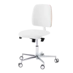 Podologiczne krzesło RUCK STOOL dynamic, comfort, CPL Biały, biały, długi