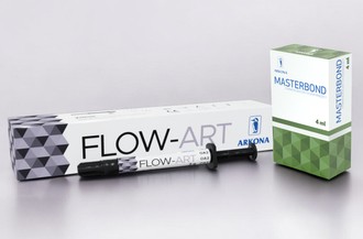 Zestaw Arkona do mocowania klamer ortonyksyjnych: Masterbond + Flow A1