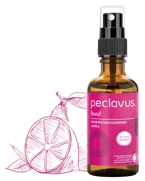 peclavus® hand spray do rąk oczyszczająco - pielęgnujący, cytrynowy, 50 ml