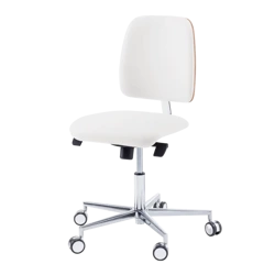 Podologiczne krzesło RUCK STOOL dynamic, comfort, CPL Orzech, biały