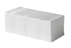 Ręczniki papierowe 2 warstwy, białe 200 szt.